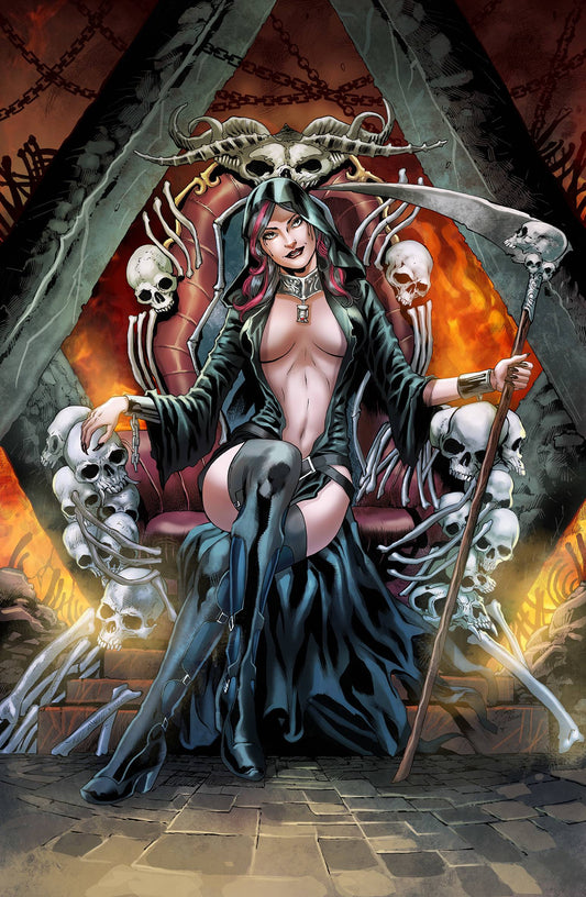 ZENESCOPE ENTERTAINMENT INC COMIC BOOK VF/NM TALES OF TERROR ANNUAL GODDESS OF DEATH CVR B VITORINO