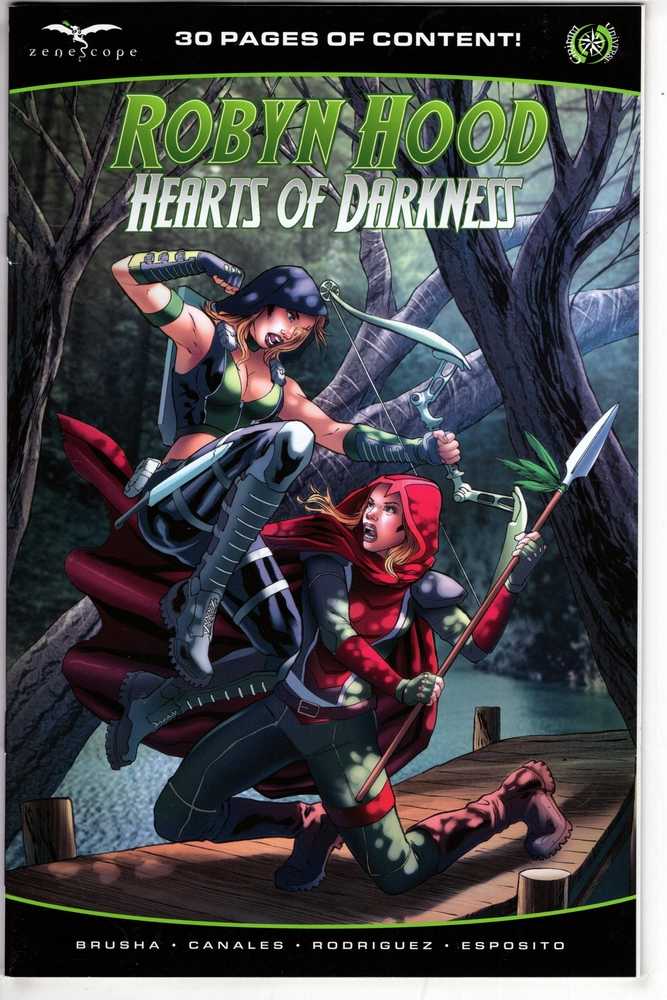 ZENESCOPE ENTERTAINMENT INC Comics Robyn Hood Hearts Of Darkness One Shot Cover B Vitorino