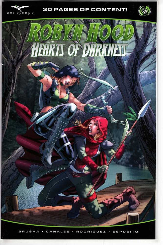 ZENESCOPE ENTERTAINMENT INC Comics Robyn Hood Hearts Of Darkness One Shot Cover B Vitorino