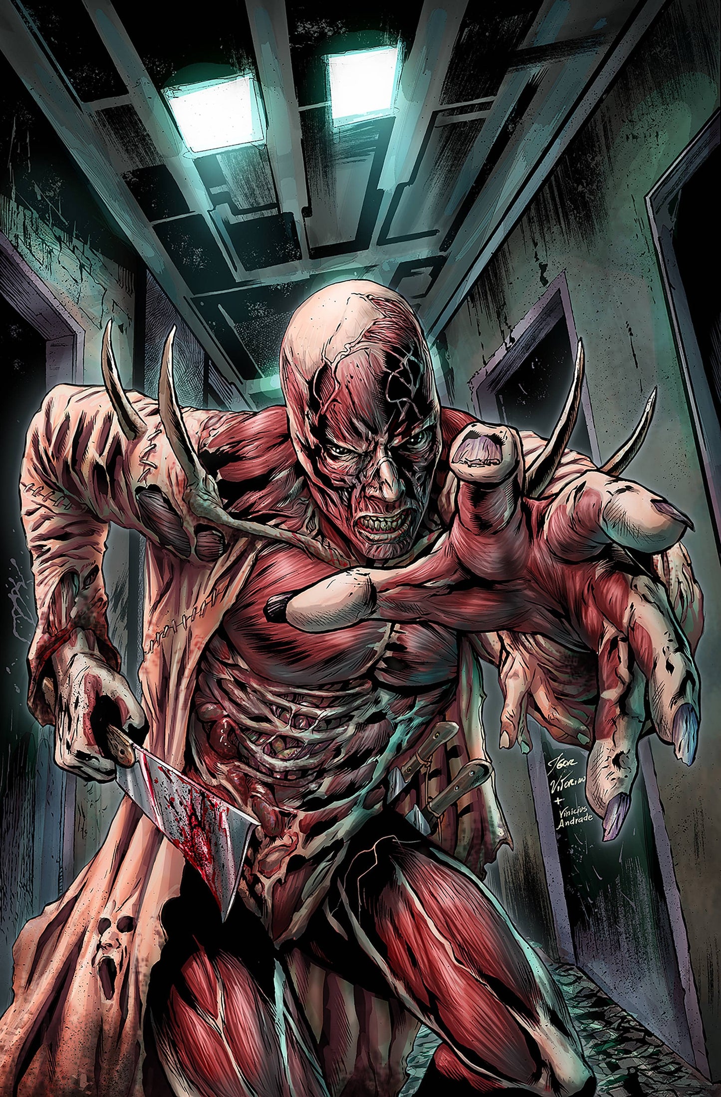 ZENESCOPE ENTERTAINMENT INC Comics TALES OF TERROR QRTLY BACK SCHOOL ONESHOT CVR B VITORINO