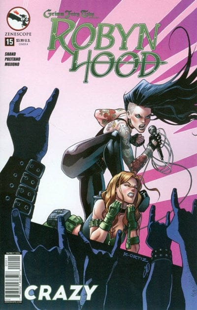 ZENESCOPE ENTERTAINMENT INC Comics VF GFT ROBYN HOOD ONGOING #15 CRAZY A CVR ORTIZ