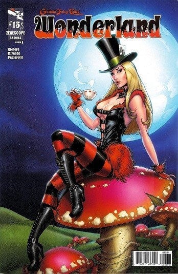 ZENESCOPE ENTERTAINMENT INC Comics VF GFT WONDERLAND #15 A CVR DOONEY
