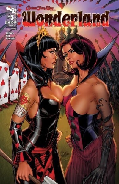 ZENESCOPE ENTERTAINMENT INC Comics VF GFT WONDERLAND #5 A CVR LEISTER (MR)
