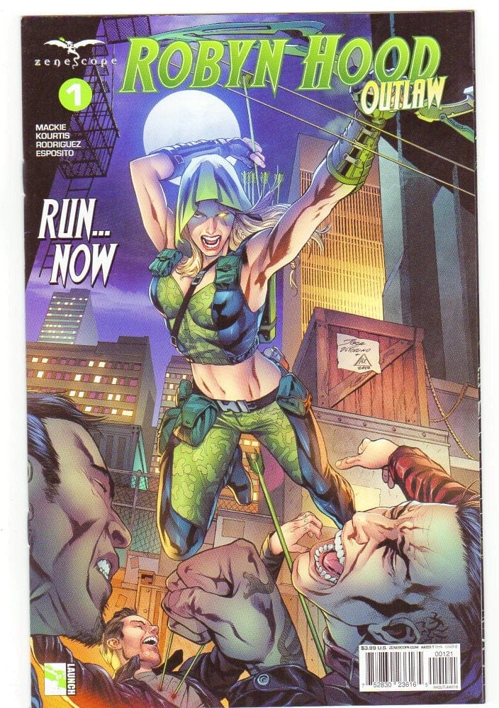 ZENESCOPE ENTERTAINMENT INC Comics VF ROBYN HOOD OUTLAW #1 CVR B VITORINO