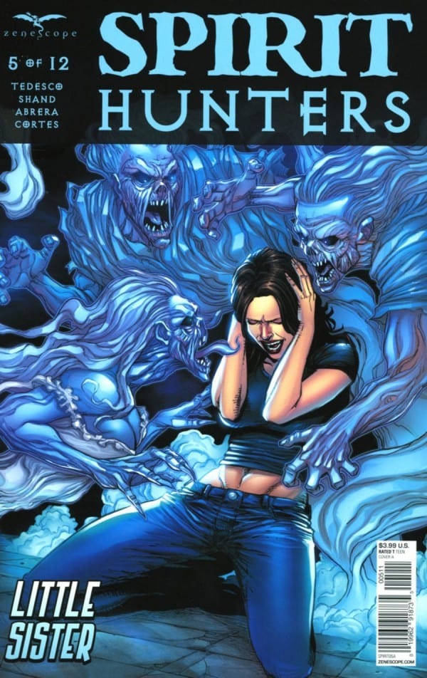 ZENESCOPE ENTERTAINMENT INC Comics VF+ SPIRIT HUNTERS #5 (OF 12) CVR A SPAY (MR)