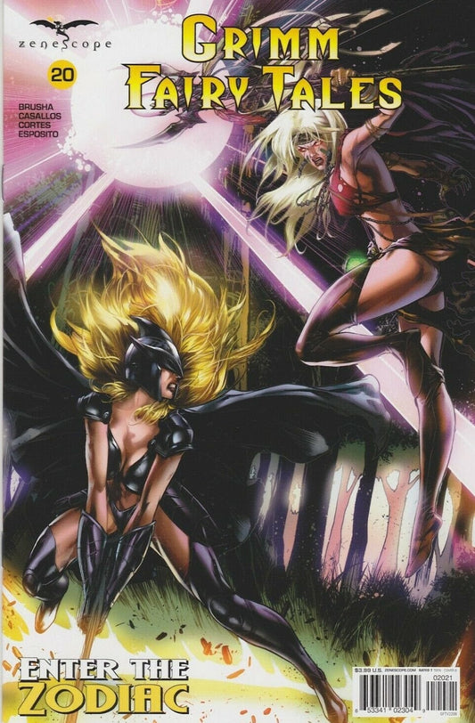 ZENESCOPE ENTERTAINMENT INC GRIMM FAIRY TALES #20 CVR B WHITE