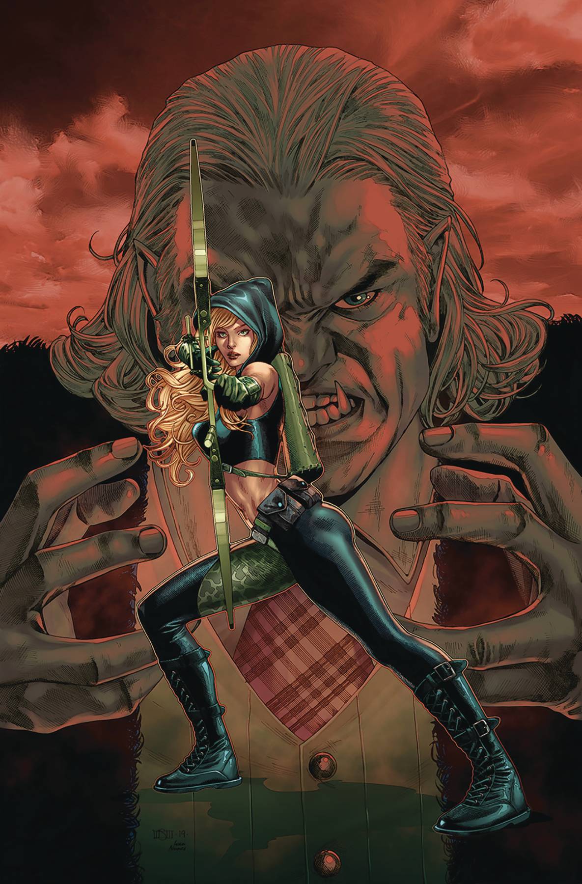 ZENESCOPE ENTERTAINMENT INC ZENESCOPE ENTERTAINMENT INC ROBYN HOOD OUTLAW #6 (OF 6) CVR A SANTAMARIE